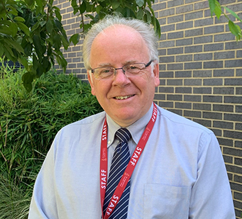 Photo of acting headteacher Aidan Dowle